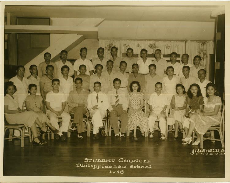 Student Council, 1948 archival image